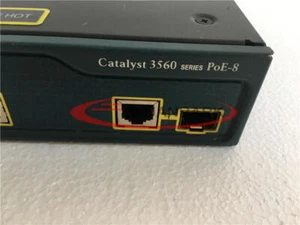 1PCS Used Cisco WS-C3560-8PC-S Catalyst 3560 PoE 8 Port Switch Tested - Picture 1 of 1