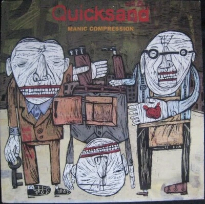 Quicksand / Manic Compression 12" BLACK Vinyl 1995 US Original LP Revelation Foto 1 de 4