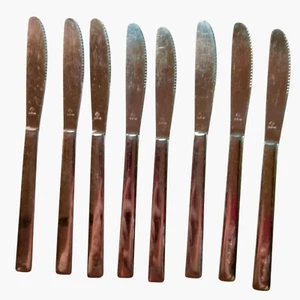Cuchillo de Cena Minimalista Japón Vintage Acero Inoxidable Lote de Repuesto 8 - Imagen 1 de 7