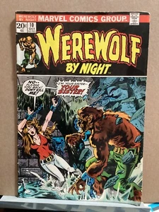 Hombre Lobo de Noche #10 Marvel 1973 Bondage Cubierta Bronce Horror - Imagen 1 de 8