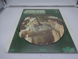 african queen new sealed Movie film CED Video Disc Pal UK EX SHOP - Imagen 1 de 3