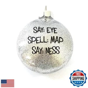 Funny Christmas Ornament, Holiday Gag Gift, Gifts Under 20 Dollars, 2025 Orna - Picture 1 of 4