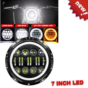 Fit Yamaha XSR125 XSR700 XSR900 XJR1200 XJR1300 XJ6N Motorcycle 7" LED Headlight - Bild 1 von 13