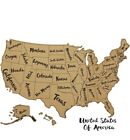 Rubbelposter der USA-Landkarte