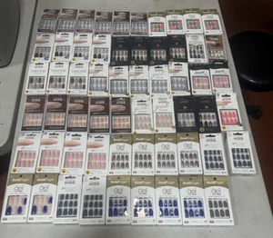 Kiss Nails Assorted Lot of 59 Boxes ☆ No Glue Included ☆ - Picture 1 of 15