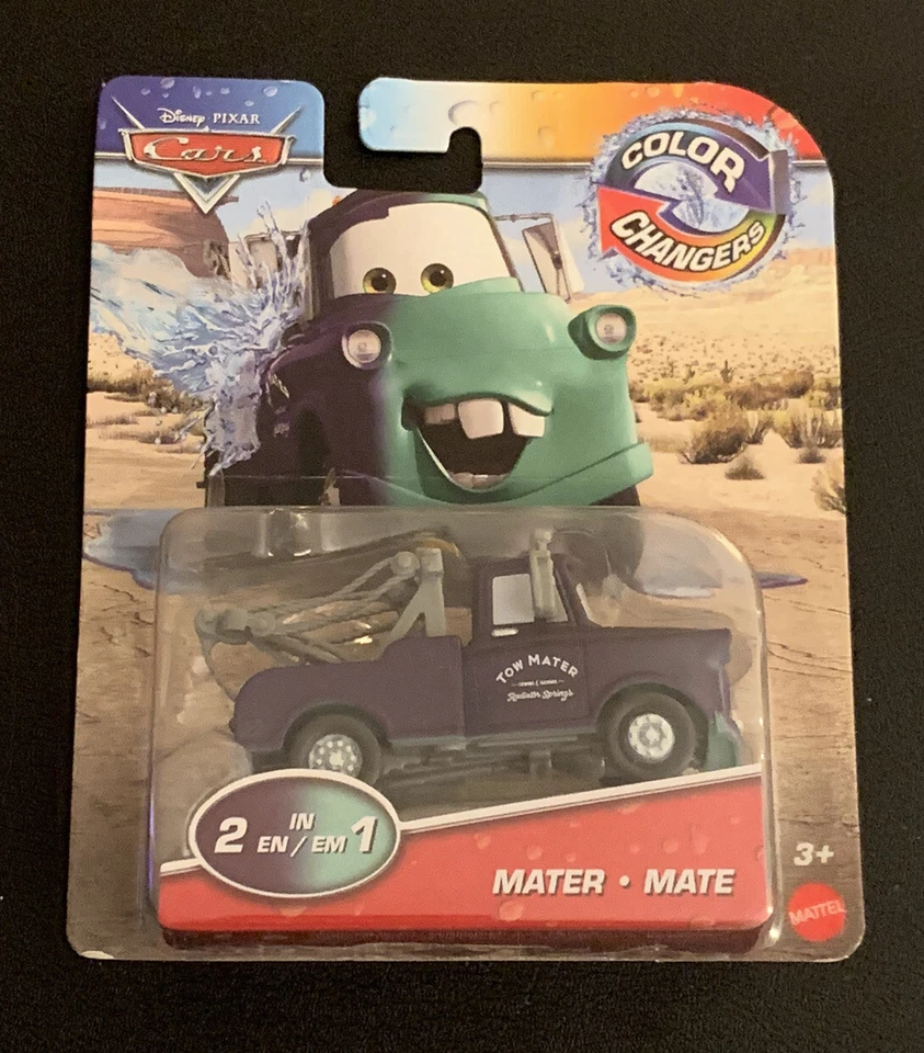 2020 Disney Pixar Cars Tow Mater Radiator Springs 2 in 1 Color Changers