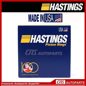 Hastings Piston Rings Fits 90-99 Honda Accord Isuzu Oasis 2.2L L4 SOHC F22A F22B - Picture 1 of 7