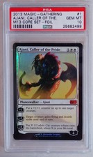 2013 MTG Ajani Caller Of The Pride Foil #1 PSA 10 POP 2