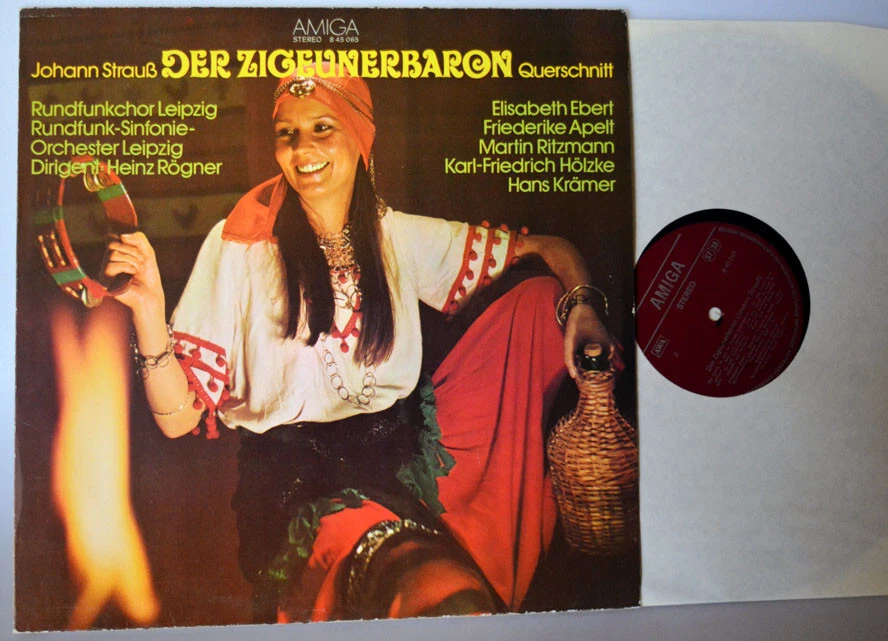 LP Vinyl Amiga Der Zigeunerbaron 1979 Operettenquerschnitt Orchester Leipzig - Bild 1 von 3