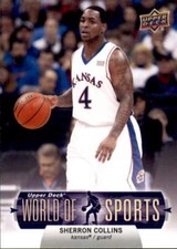 2011 Upper Deck World of Sports #42 SHERRON COLLINS 