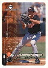 1999 Upper Deck MVP Silver Script Baltimore Orioles Baseball Card #29 Ryan Minor