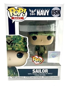 Funko POP! Military US America Navy Sailor Caucasian Female - Picture 1 of 6