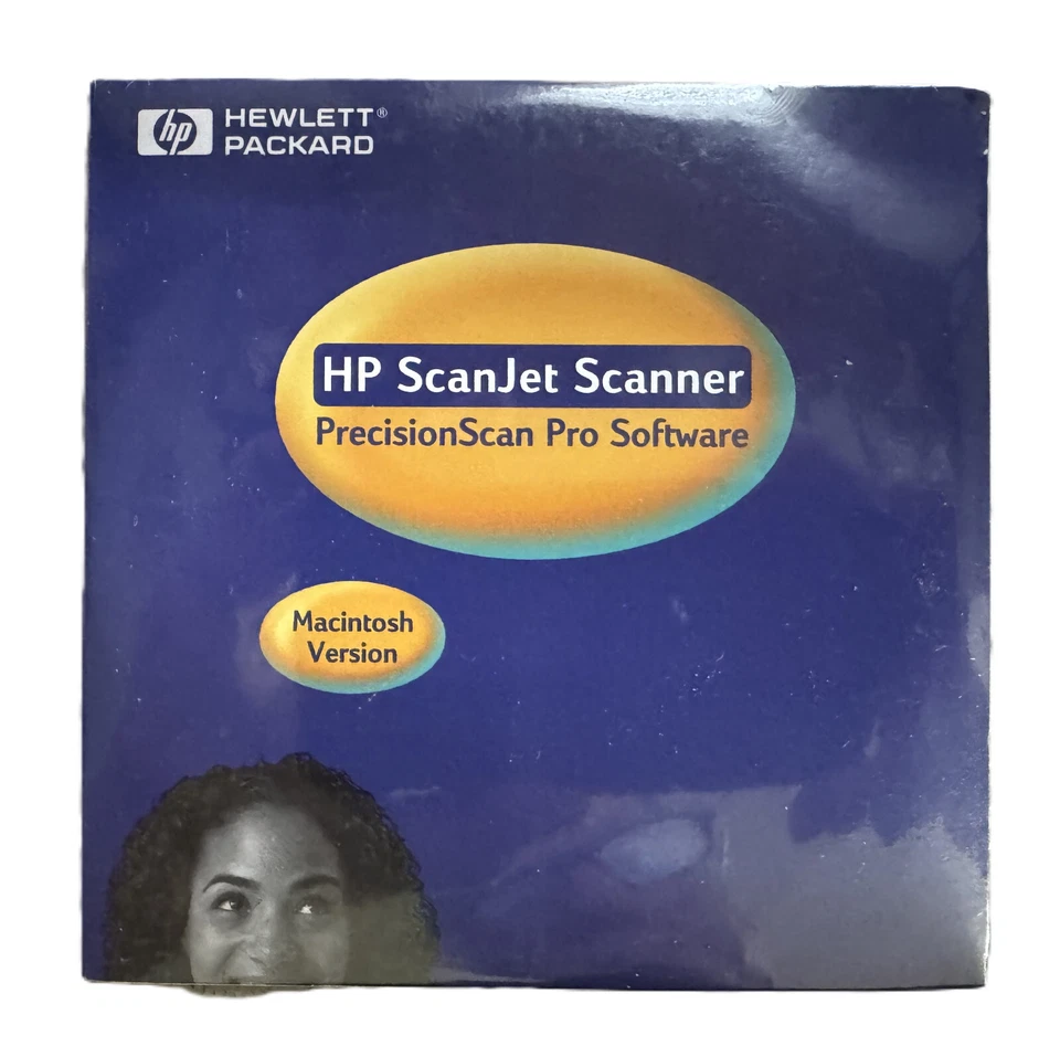 HP ScanJet 6300 PrecisionScan Pro Software for Macntosh CD RARE and Never Opened - Image 1 of 1
