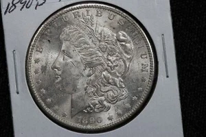 1890-S Morgan Dollar 2X21 - Picture 1 of 3