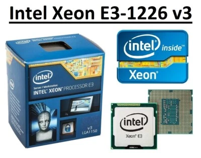 Intel Xeon E3-1226 v3 SR1R0 3.3 - 3.7 GHz, 8 MB, 4 Core, Socket LGA1150, 84W CPU - Image 1 of 4