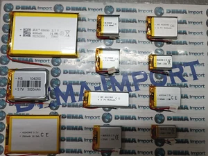 Batterie a litio di polimeri digitale varie mAh basso drenaggio LiPo - Foto 1 di 59