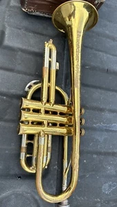 Vintage Buescher Aristocrat Cornet - Picture 1 of 12