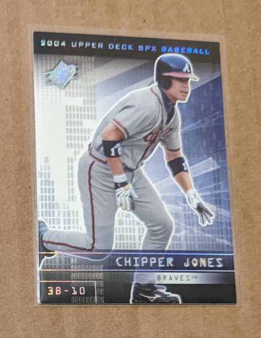 2004 SPx #30 Chipper Jones Braves - Image 1 of 1