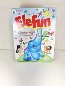 Elefun Butterfly Catching Game 2002 Milton Bradley 24 Butterflies W/ Instruction - Picture 1 of 15