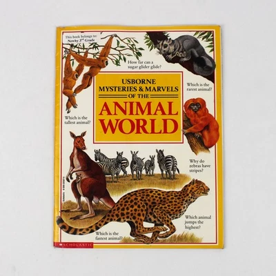 Usborne Mysteries & Marvels of the Animal World Karen Goaman Heather Amery 1994 - Image 1 of 4