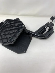 Schwarze ultraleichte Rollstuhl Fußstütze Fußpedale Fußstütze - Bild 1 von 3