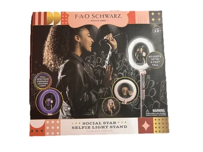 FAO Schwarz Social Star Selfie Light Stand: Pretend  Electronics - Image 1 of 2