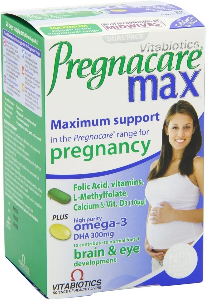 Vitabiotics Pregnacare Max Capsules & Tablets X 84