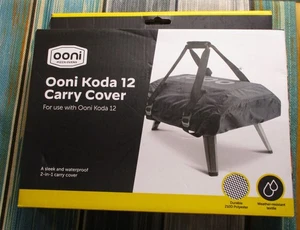 Ooni Koda 12 Pizza Oven Carry Cover Black Waterproof #UU-P07900 Open Box - Picture 1 of 9