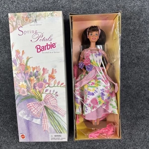 1996 Spring Petals Barbie Doll Brunette Avon Exclusive Special Ed Mattel 16872 - Bild 1 von 18