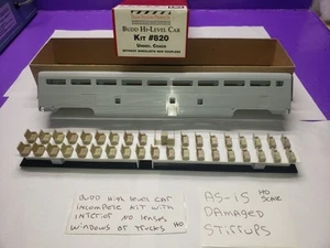 INCOMPLETE AS IS TRAIN STATION PRODUCTS KIT BUDD HI-LEVER CAR HO DAMAGED STIRRUP - Picture 1 of 20