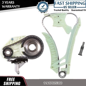 Timing Chain Kit Oil Pump Drive Chain set For BMW N20 N26 2.0L F10 F22 F30 DOHC - Picture 1 of 22