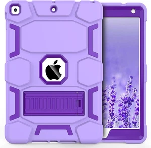 iPad 9th/8th/7th Generation 10.2 inch case Kickstand, Stylish Hybrid Three Layer - Picture 1 of 7