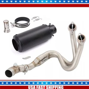 For Kawasaki Ninja 650 Z650 2012-2022 Z650RS Exhaust Tips Front Pipe Full System - Bild 1 von 14