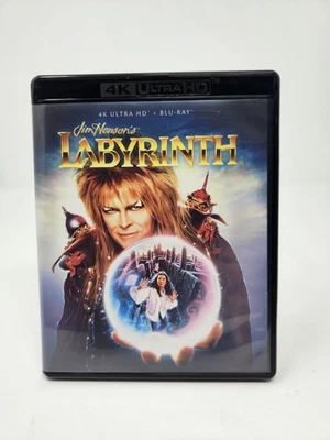 Labyrinth 4K Ultra HD + Blu-Ray, 2-Disc Set 1986 Shout Factory Jim Henson - Image 1 of 4