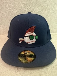 Major League " Wild Thing " New Era 59FIFTY 5950 Fitted Cap sz 7 1/8 movie hat - Picture 1 of 5