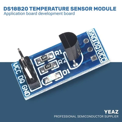 DS18B20 Application Board-STM32 kompatibler Temperatursensor, 1-Draht Schnittstelle - Bild 1 von 4