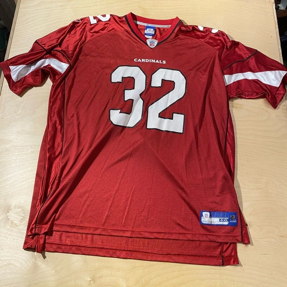 Reebok Scarlet NFL On-Field Cardinals # 32  James Jersey 4XL (OM) - Image 1 of 4