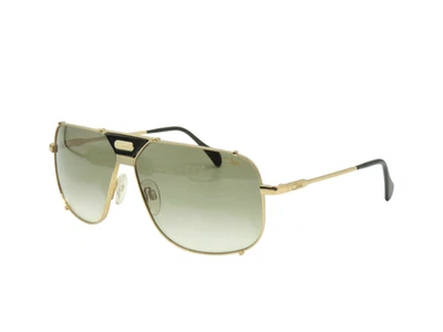 Cazal 994 004 Gold Green Sunglasses With Case 63 11 135 - Image 1 of 4
