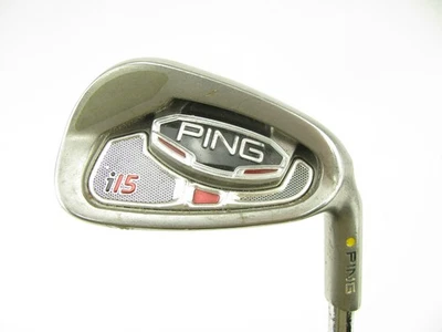 Ping i15 YELLOW DOT 9 iron w/ Steel Stiff - Image 1 of 4