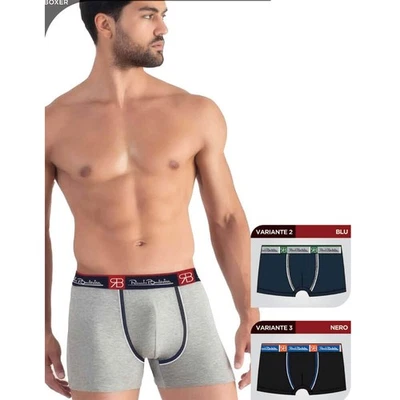 Boxer uomo cotone elasticizzato Renato Balestra B078 - 6 boxer