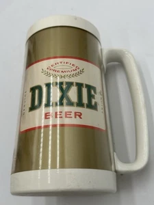 Taza de cerveza de plástico vintage Dixie de 12 oz jarra - Imagen 1 de 4