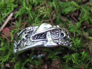 Metaphysical MAGICK MUSHROOM RING " gluckspilz" lucky money winning spells - Picture 1 of 3