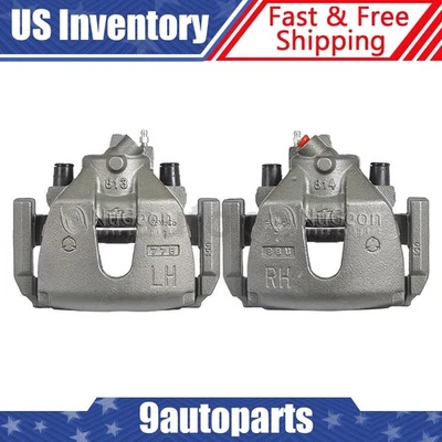 Par de pinzas de freno delanteras para 2006 2007 2008 2009 2010 2011 2012 2013 Mazda 3 Foto 1 de 4