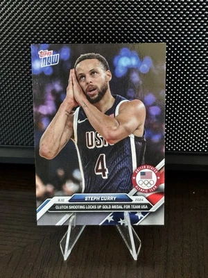 Steph Curry - #27 - Celebración Nocturna SSP - 2024 Topps Ahora Juegos Olímpicos - Como Nuevo Foto 1 de 2