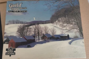 GUILD 1000 PIECE JIGSAW PUZZLE WINTER FULLY INTER-LOCKING - Picture 1 of 4