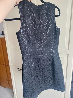 Yumi UK 8 Black Mini Dress Vintage Little Black Dress Sleeveless - Image 1 of 4