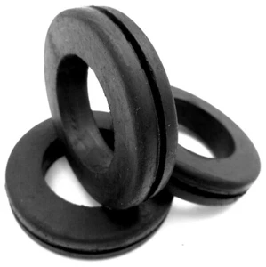 1 1/2" Hole Fit Rubber Grommet Wiring Bushing For 1/8" Thick Panel, Has 1.25" ID - Picture 1 of 12
