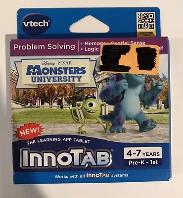 New Vtech InnoTab Monsters University Learning Game - Image 1 of 2