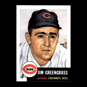 Jim Greengrass 1991 Topps Archives 1953 Rookie Cincinnati Reds #209 NM-MT GM 2