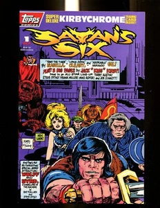 SATANS SIX 1 (9.2) 1ST OFFICIAL JASON VOORHEESE IN COMICS TOPPS COMICS (b070) - Picture 1 of 2